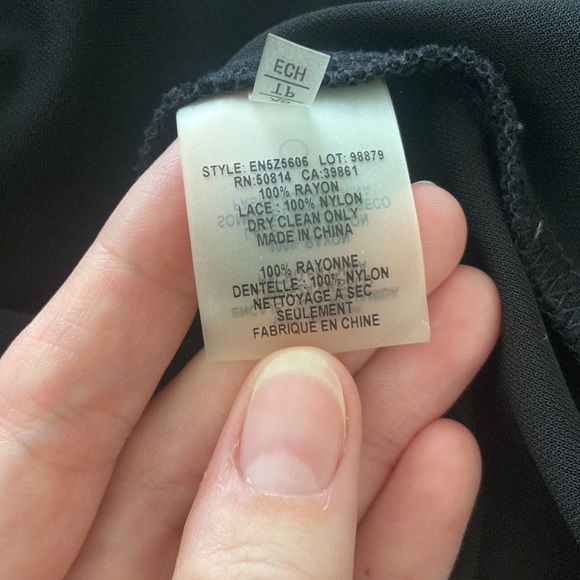 Form-Fitting Faux-Wrap Dress by Elie Tahari - Picture 11 of 12